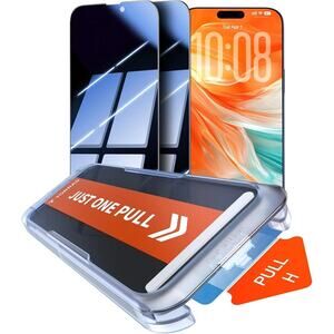 TORRAS UNCRACKABLE 9H+ iPHONE 17 PRO MAX PRIVACY SCREEN PROTECTOR 2 PACK